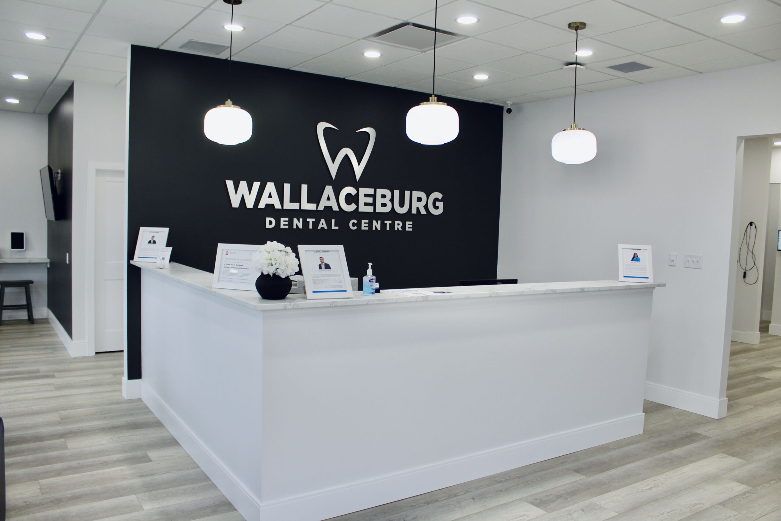 Wallaceburg Dental Centre front desk Wallaceburg Dental Centre